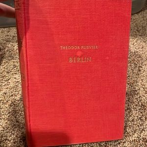 Berlin by Theodor PLIEVIER 1954 printed in Germany German edition VGUC